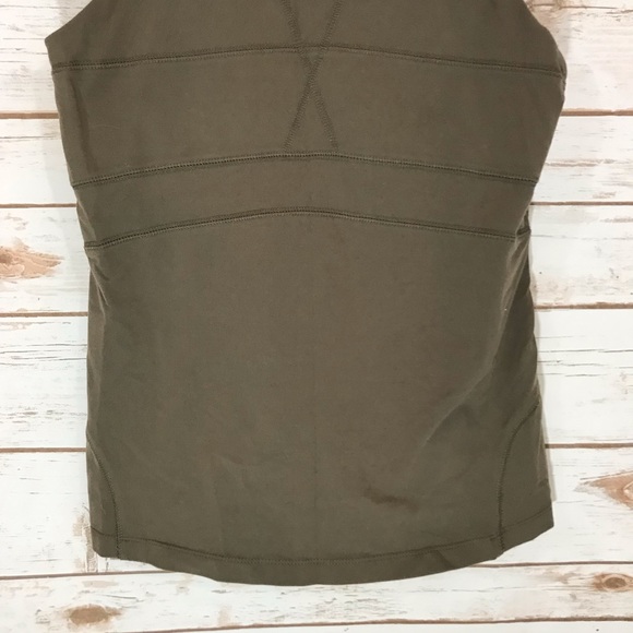 ATHLETA BROWN BRA TOP TANK SIZE LARGE - Picture 3 of 8